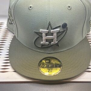 New Era Olive and Gray Cap